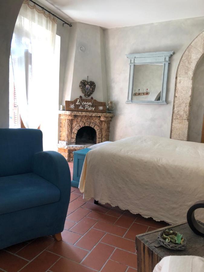 Ferienwohnung La Casa Di Popy Bagni San Filippo Exterior foto